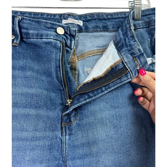 Good American Women's Jeans Frayed Hem Size 16 - Picture 3 of 15